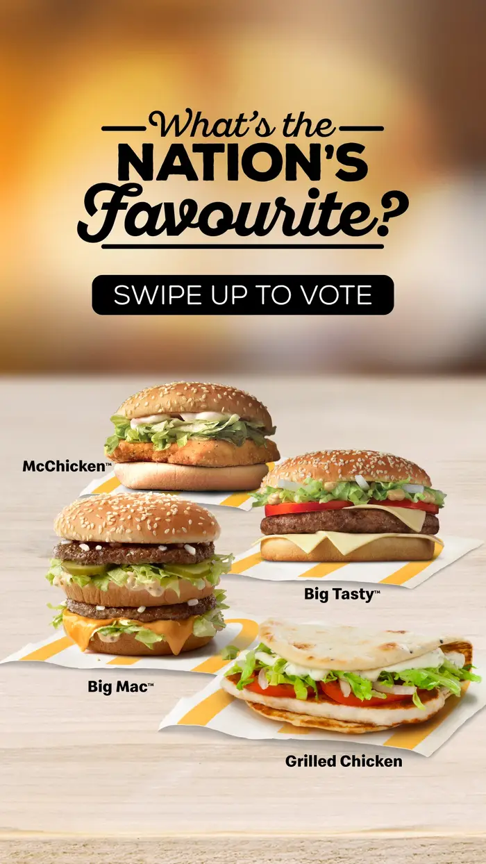 McDonald's Nations Favourite campaign