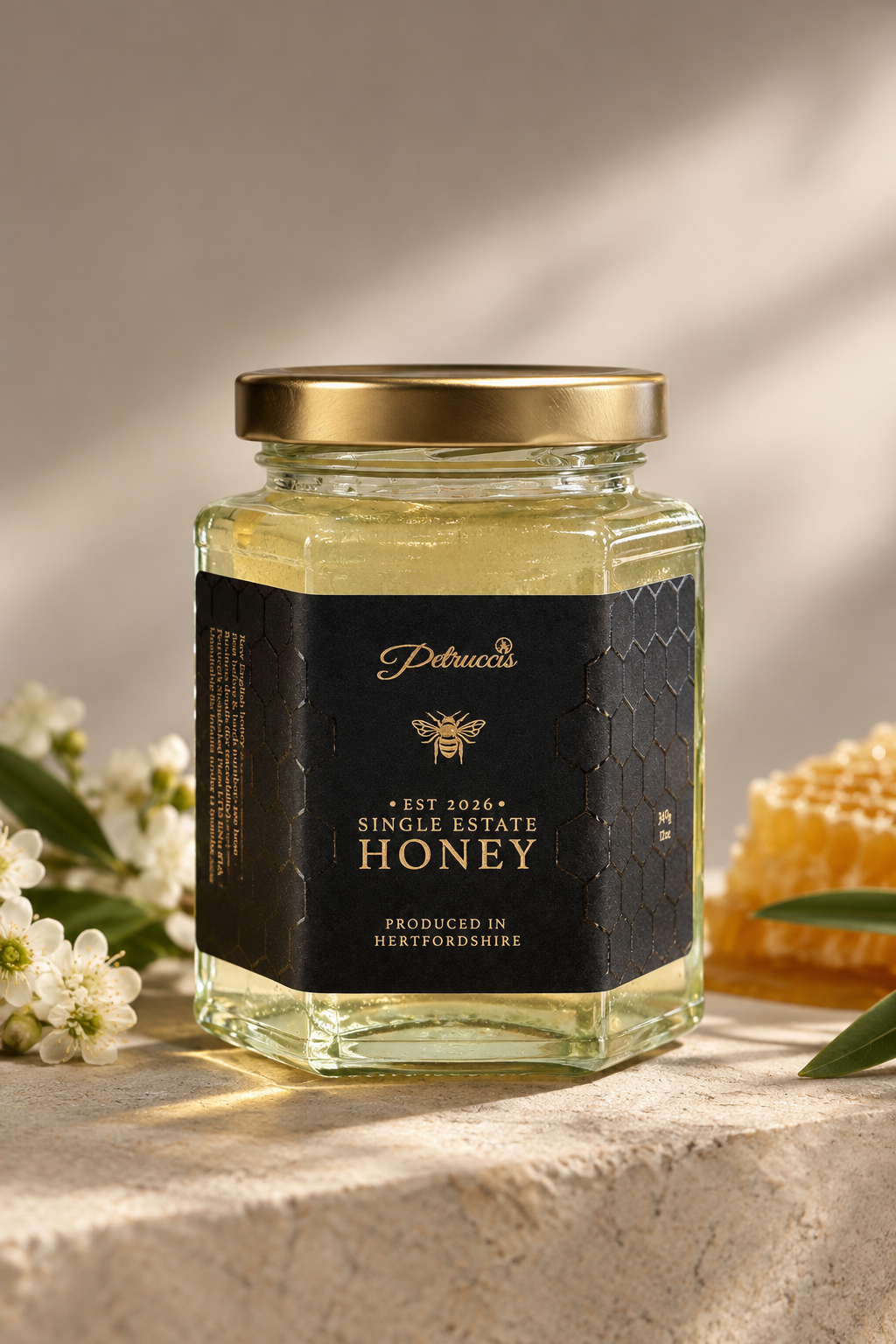 SINGLE ESTATE HONEY — HERTFORDSHIRE HARVEST