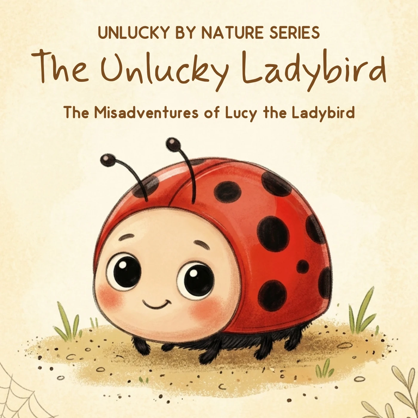 The Unlucky Ladybird — original cover featuring Lucy the Ladybird