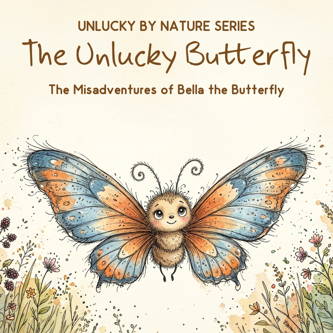 The Unlucky Butterfly — original cover featuring Bella the Butterfly