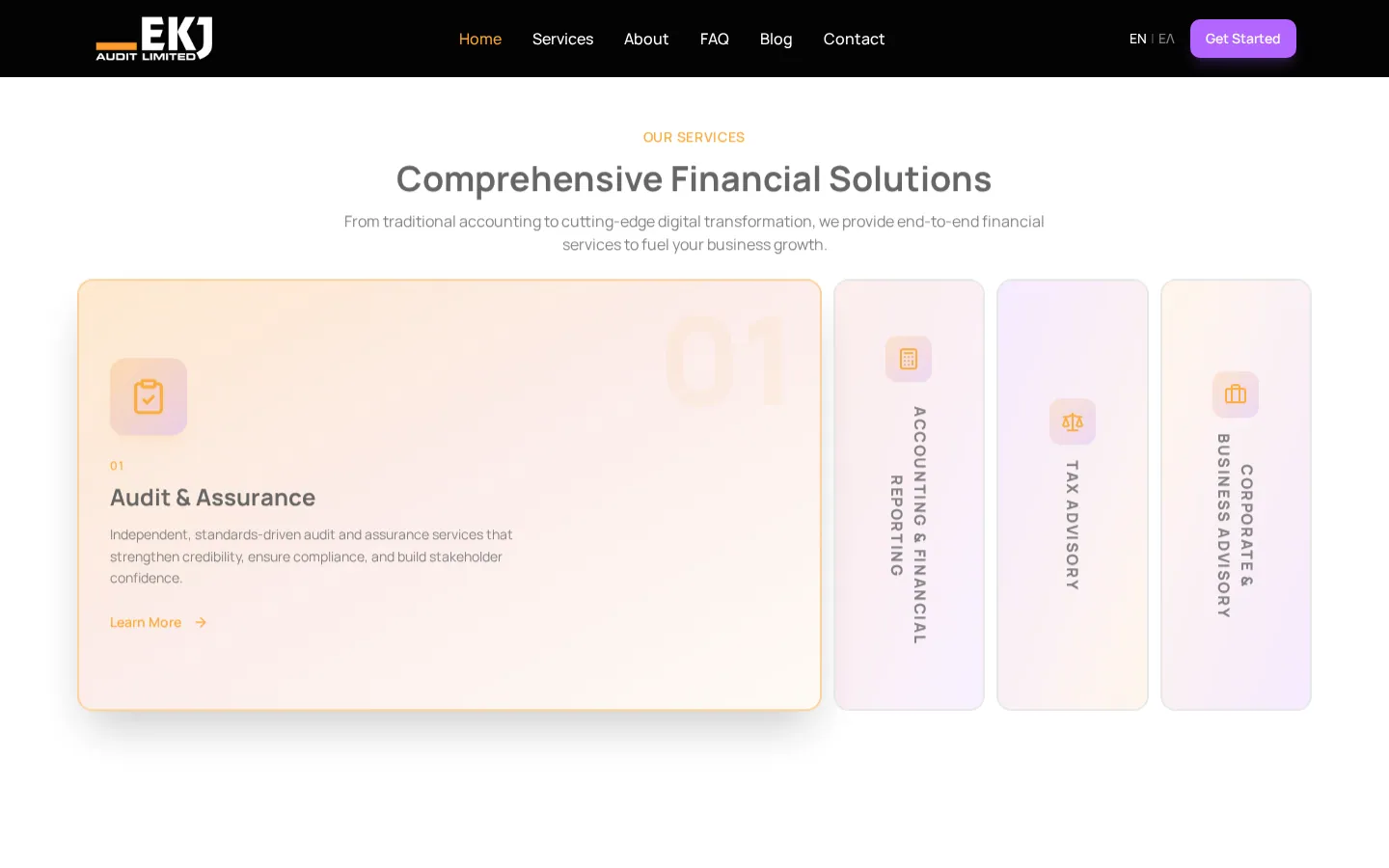 EKJ — SERVICE ARCHITECTURE