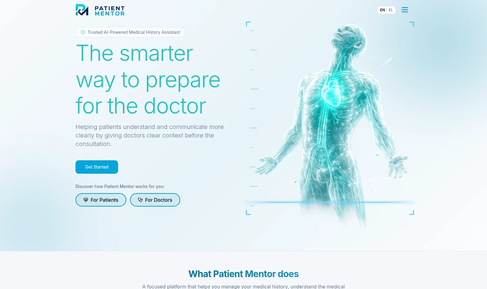 PATIENT MENTOR website