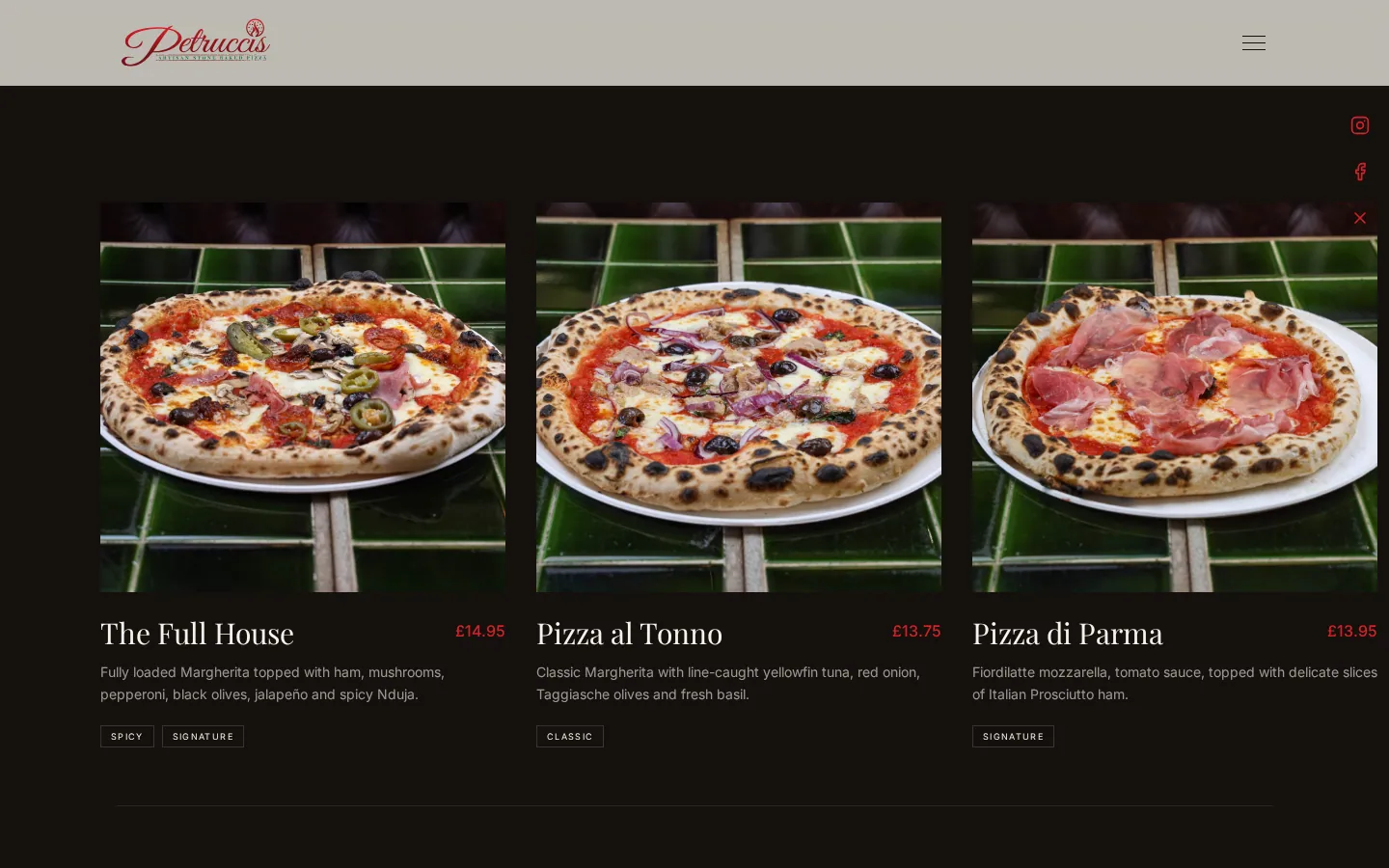 PETRUCCI'S — THE COLLECTION