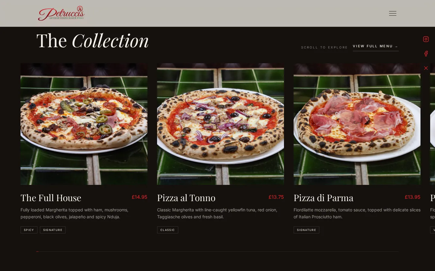 PETRUCCI'S — SEASONAL SELECTION